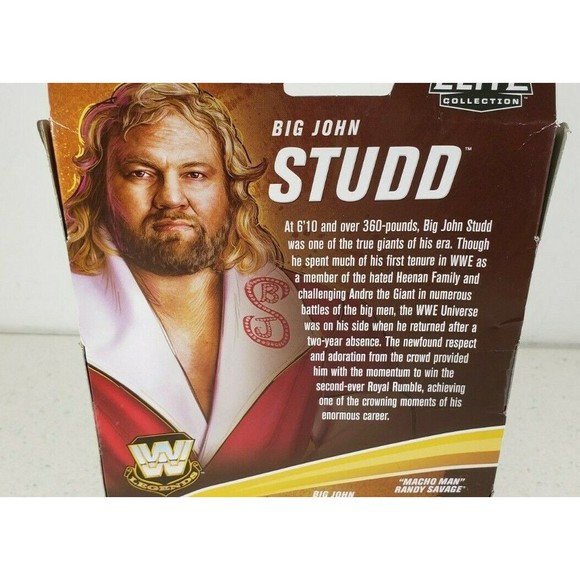 WWE Big John Studd Elite Series #11 Mattel Figure Wrestling Flashback WWF 2021 - Picture 7 of 11